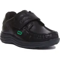 Kickers Snörskor REASAN STRAP pojkar - Svart - 26