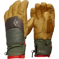 Black Diamond - Skidhandskar - Impulse Gloves Beeswax Walnut för UnisexLäder - Storlek XL - Gul
