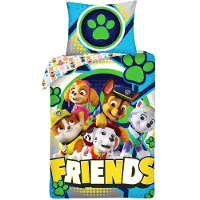 Paw Patrol Friends bäddset - 100 % bomull