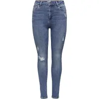 ONLY Mila Life High Waist Skinny Destroy Bj139945 Jeans