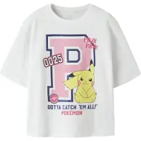 Name it T-shirt 'NKFJixa Pokemon' blå / gul / rosa / vit