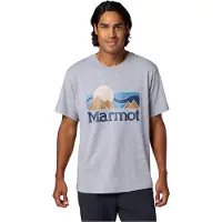 Marmot Men's Coastal Tee ShortSleeve Grey Heather