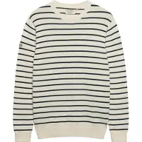 Superdry för män. M6110727A Merchant Breton beige tröja (XL), Casual, Bomull