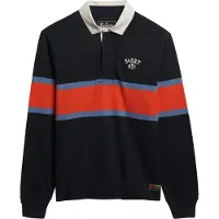 Superdry Vintage Athletic Stripe Rugby T-shirt Med Lång ärm