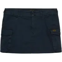 Superdry för kvinnor. W7210405A Cargo marinblå minikjol (XS), Casual, Bomull, Marino