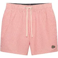 Superdry för män. M3010261A Seer Sucker baddräkt 15 korall (L), Strandkläder, Återvunnen polyester