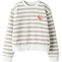 Name it Sweatshirt 'NKFBELL' kitt / persika / vit