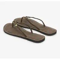 Superdry Faux Leather Braided Flip-flops