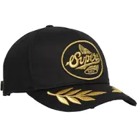 Superdry för kvinnor. Y9010201A Laurel Trucker Cap svart (OSFA), Casual, Bomull