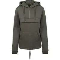 Build Your Brand Sweat Pull Over Tröja Med Huva