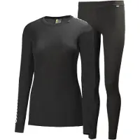 Helly Hansen Comfort Light Set, Dam, Svart