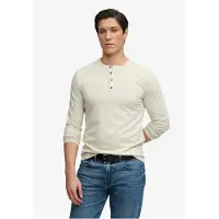 Superdry Slub Grandad T-shirt Med Lång ärm