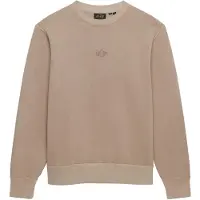 Superdry för män. M2014441A Micro Logo Crew Sweatshirt beige (XL), Casual, Bomull