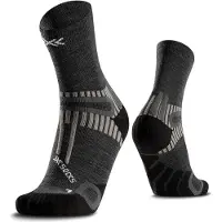 X-socks - Vandringskläder - Hike Perform Merino Ankle Heather Grey för UnisexUll - Storlek 42-44 - Grå