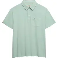 Superdry för män. M1110486A Polo Classic Bomull Linne Ljusgrön (M), Casual, Kort ärm