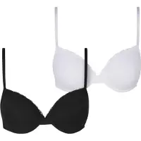 Urban Classics Basic Cotton Lace Bh 2 Enheter
