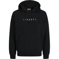 Bonprix Sweatshirt 'JREBROCKY' svart / vit