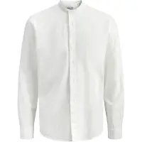 Jack & Jones Breeze Band Linen Blend Skjorta Med Långa ärmar