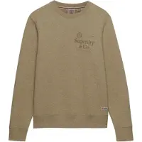 Superdry för män. M2014539A 1954 Company Relaxed-tröja, beige (M), Casual, Bomull