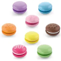 Viga träkakset med färgglada macarons Toys, 8 delar
