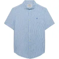 Superdry Riviera Linen Kortärmad Skjorta