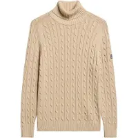 Superdry Slouchy Cable Tröja Med Hög Krage
