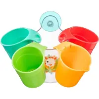 Sophie The Giraffe Badkoppar - Funny Bath Cups - - One Size - Badleksaker