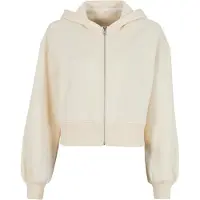 Build Your Brand Oversized Sweatshirt Med Dragkedja