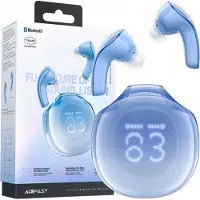 Acefast T9 Bluetooth 5.3 trådlösa in-ear hörlurar - blå