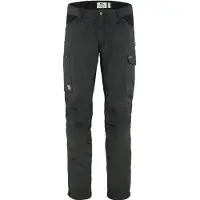 Fjällräven - Vandringskläder - Kaipak Trousers M Dark Grey - Black för Unisex - Storlek S/M - Grå