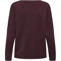 ONLY Tröja 'ONLRica' vinröd