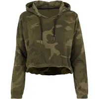 Build Your Brand Camo Tröja Med Huva