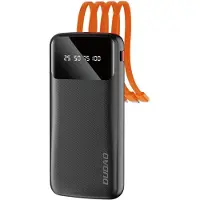 Dudao K6Pro powerbank 10000 mAh 10W 4 kablar vit