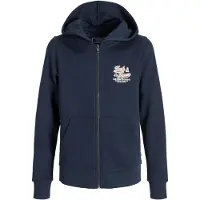 Jack & Jones Logohood 2col Sweatshirt Med Dragkedja