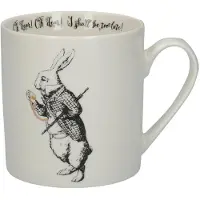 V And A Alice I Underlandet Vit Kanin Mugg 350ml