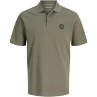 Jack & Jones T-shirt 'JJALLIANCE' gyttjefärgad