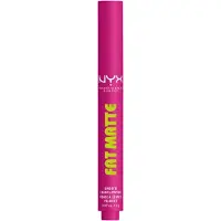 Nyx Fat Matte Smooth Läppstift 2 g Nr. 13 - Fluffy Fuchsia