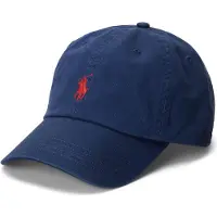 Ralph Lauren för män. 710548524014 Chinokeps i marinblå bomull (OSFA), Casual, Marino