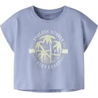 Name it T-shirt 'NKFVILMA' beige / syrén