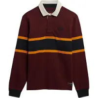 Superdry Vintage Athletic Stripe Rugby T-shirt Med Lång ärm