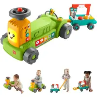 Fisher Price 4-i-1-traktor-gåstol För Baby