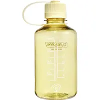 Nalgene Sustain Tritan BPA-Fri Vattenflaska, 50% Plastavfall, 16 OZ, Smal Mun, Smör