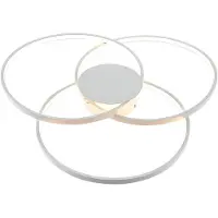 LINDBY Taklampor , Riley, dimbara, Vit, Vardagsrum, Aluminium, Modern