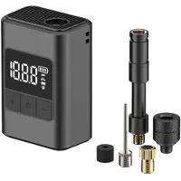 Typecat Bärbar -Elcykelpump 120PSI 1300mAh Elcykelluftpump USB-C Uppladdningsbar Högtrycksinflator
