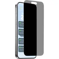 Puro iPhone 17 Pro Max Privacy skärmskydd av härdat glas 9H - Anti-spion