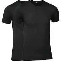 JBS Gots T-shirt 2-pack - Svart, storlek XX-Large