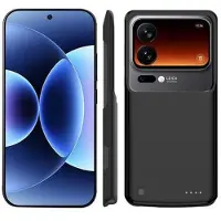 Mtp Products Xiaomi 17 Pro Backup Batteriskal - 10000mah - Svart