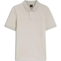 BOSS för män. 50507803 Polo Passenger beige (L), Casual, Bomull, Kort ärm