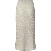 Pepe Jeans för kvinnor. PL901229 Claire beige kjol (M), Casual, Polyester