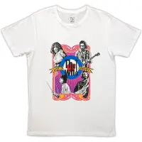 Ginza.se The Who: Unisex T-Shirt/In Concert Target Logo (White) (X-Large)